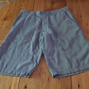 Element Gray Flat Front Shorts Lightweight Casual Wear Sz 31